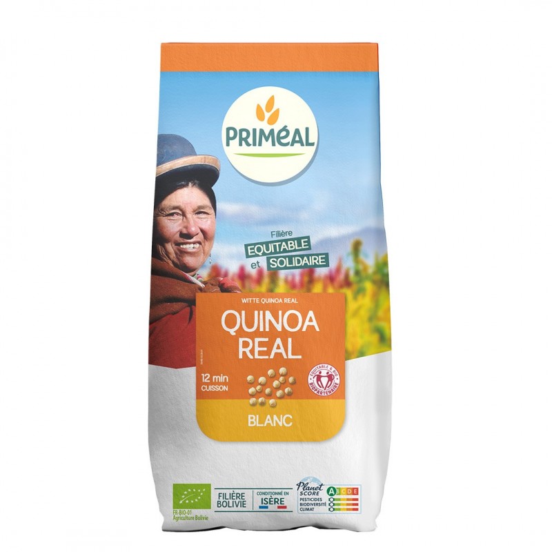 Quinoa Real alba certificata bio 500g Primeal