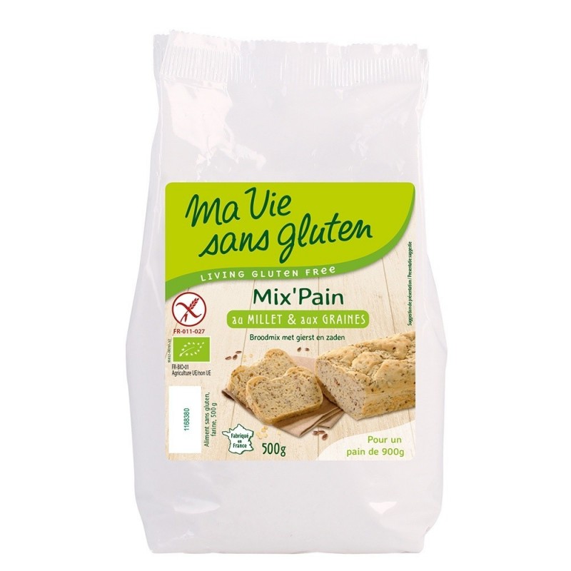 Amestec pentru paine cu mei - fara gluten 500g