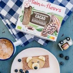 Turte crocante fara gluten cu cacao 150g