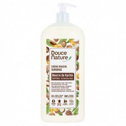 Gel de dus natural cu unt de shea - format familal 1Litru