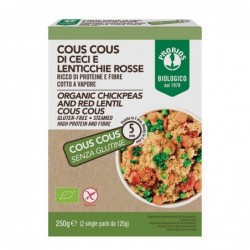Cuscus din naut si linte rosie 250g