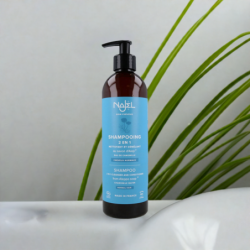 Sampon bio 2 in 1 cu sapun de Alep pentru par normal 500ml