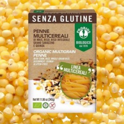 Paste fara gluten – Penne multicereale 250g Probios