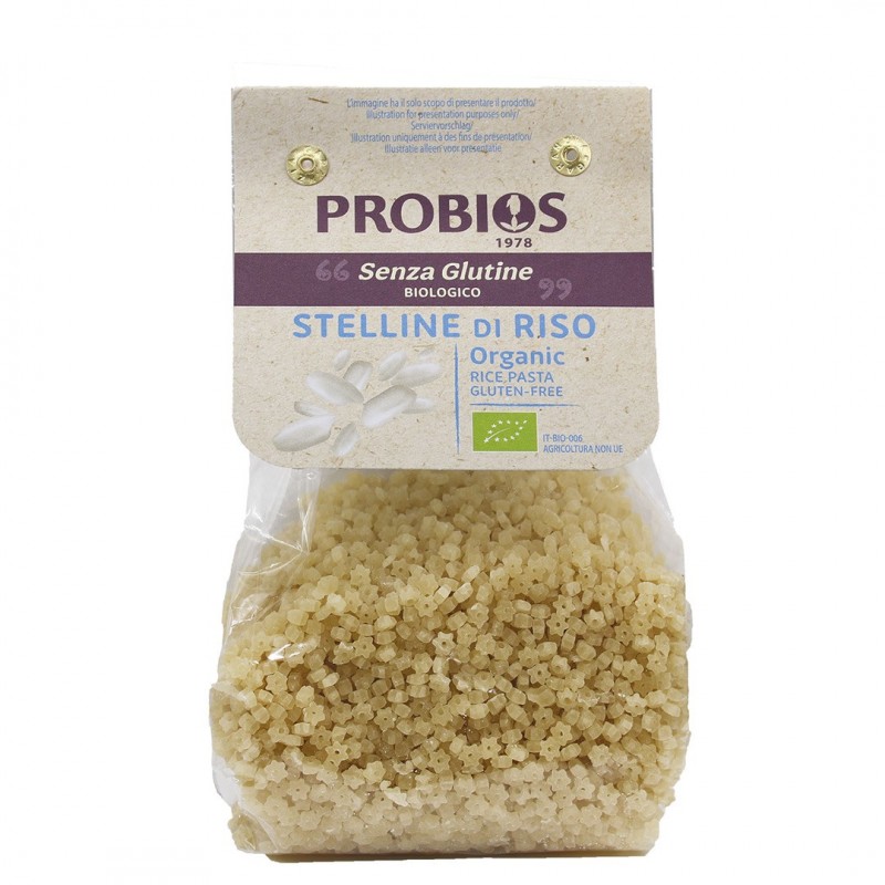 Paste fara gluten Stelline de orez 250g