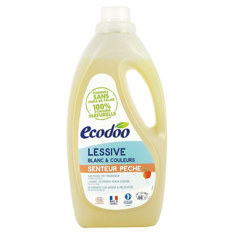 Detergent rufe bio cu miros de piersici 2L