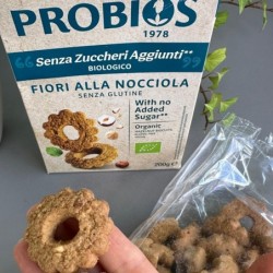 Biscuiti fara zahar fara gluten cu alune 200g