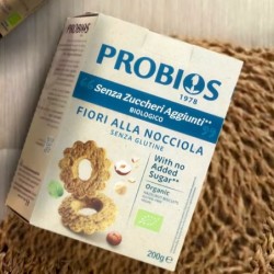 Biscuiti fara zahar fara gluten cu alune 200g
