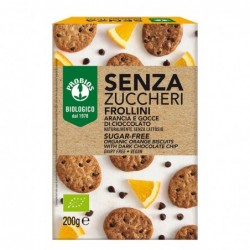 Biscuiti fara zahar cu portocale si pepite de ciocolata