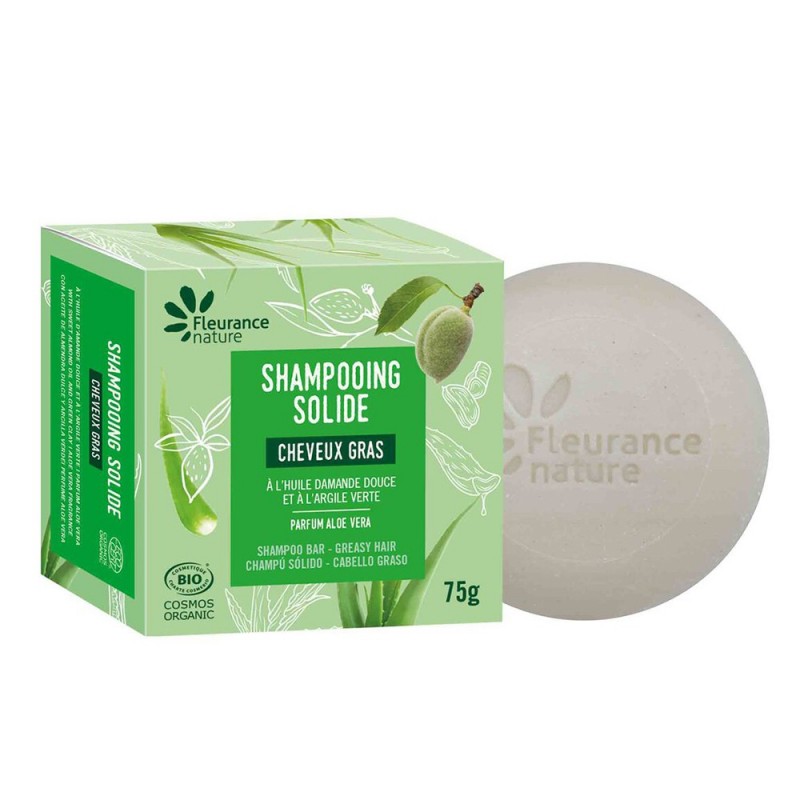 Sampon par gras 75g. Sampon solid certificat bio