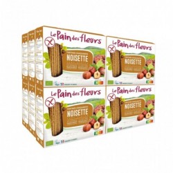 Turte crocante fara gluten cu alune de padure 150g