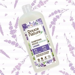 Sampon si gel de dus natural bio 2 in 1cu lavanda 1L