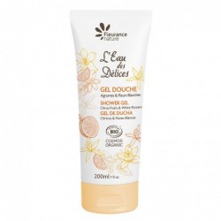 Gel de dus bio cu parfum de citrice si flori albe 200ml
