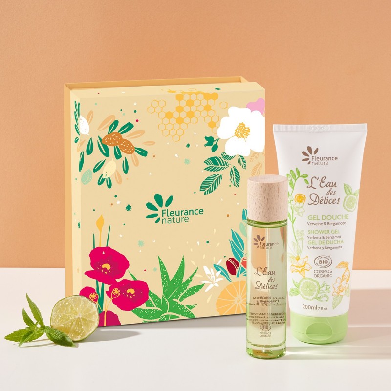 Set cadou cosmetice bio verbina si bergamota