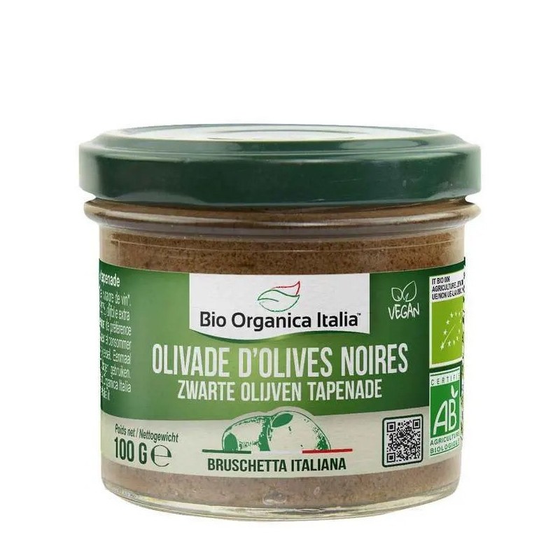 Pasta tartinabila de masline negre