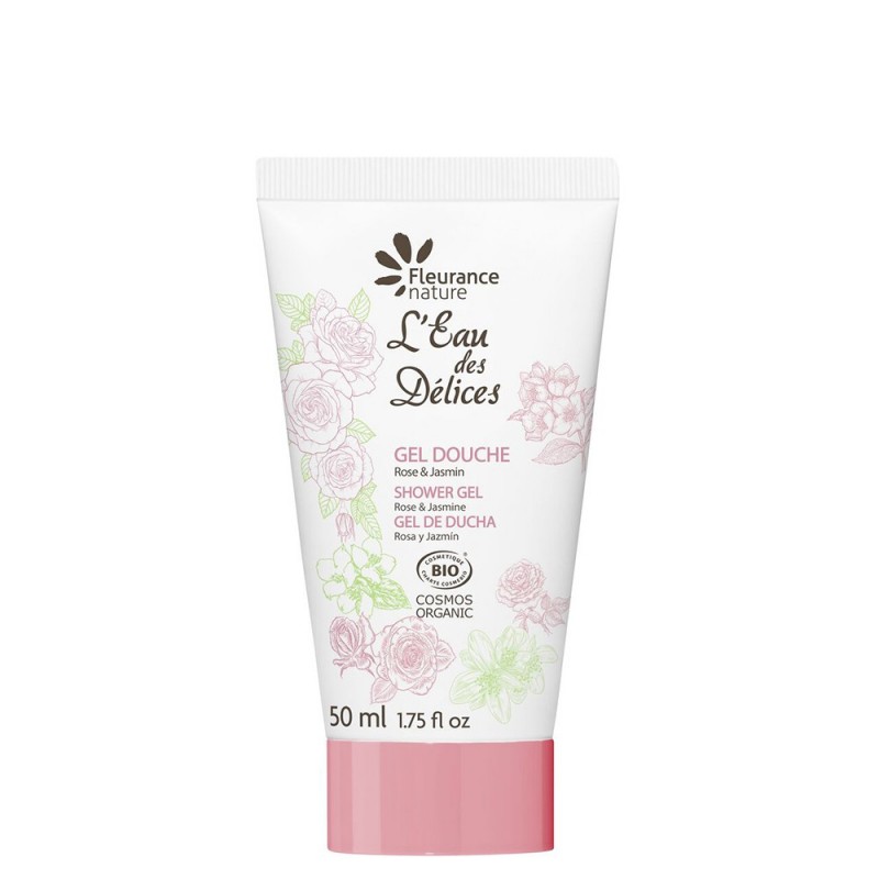 Gel de dus natural certificat bio format travel