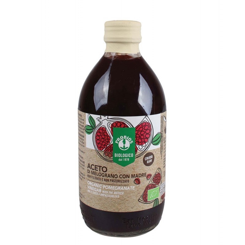 Oțet de rodie crud nefiltrat 500ml